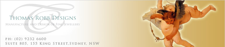 Based in Sydney&rsquo;s CBD, Thomas Robb Designs create exquisite designer jewellery pieces as unique and individual as you are. 